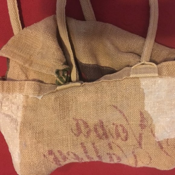 VTG Napa Valley California Burlap Tote Shopping Bag Collectible 13.5"x15.5" - Picture 15 of 16